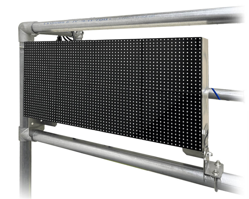 みまわり伝書鳩本体BOX(イメージ画像)表示板タイプ(虹色伝言板2段)