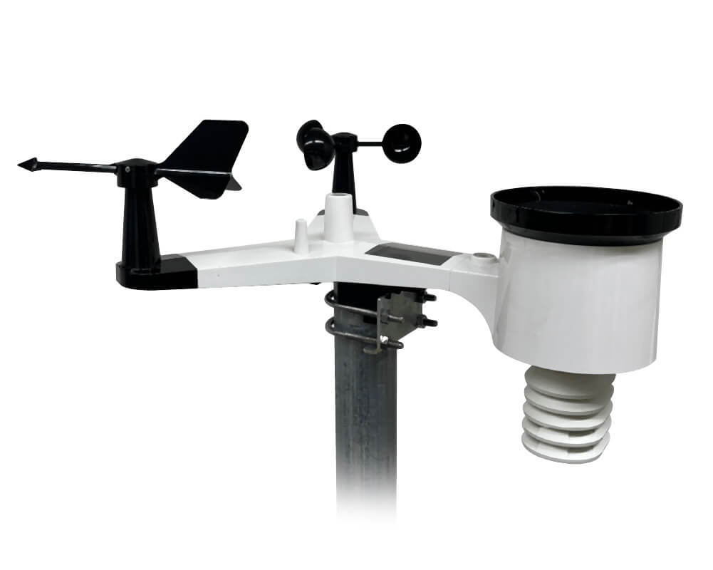 みまわり伝書鳩接続機器(イメージ画像)簡易気象センサー