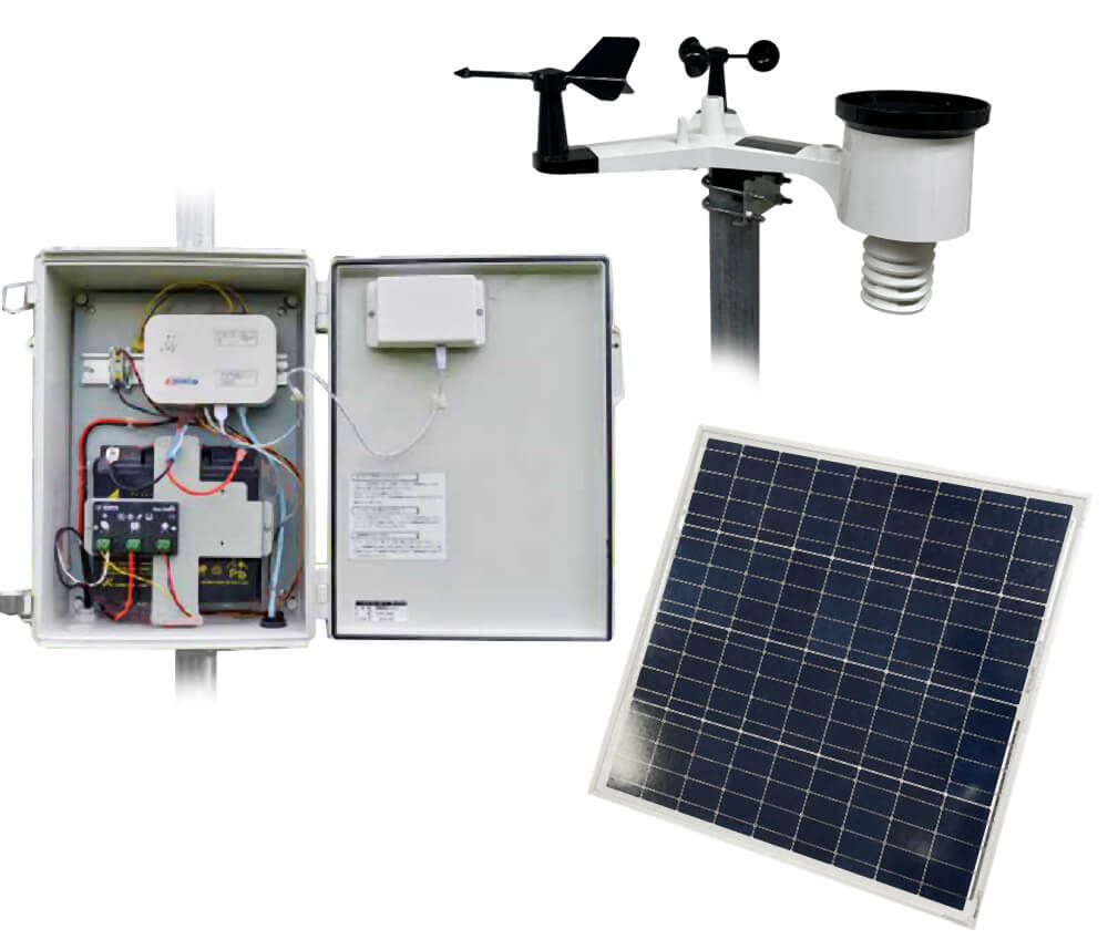 みまわり伝書鳩は、計測項目に合わせて選べる接続機器、データの粒度に応じた計測周期の選択が可能です。